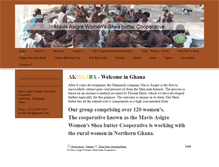 Tablet Screenshot of ghanaoils.com